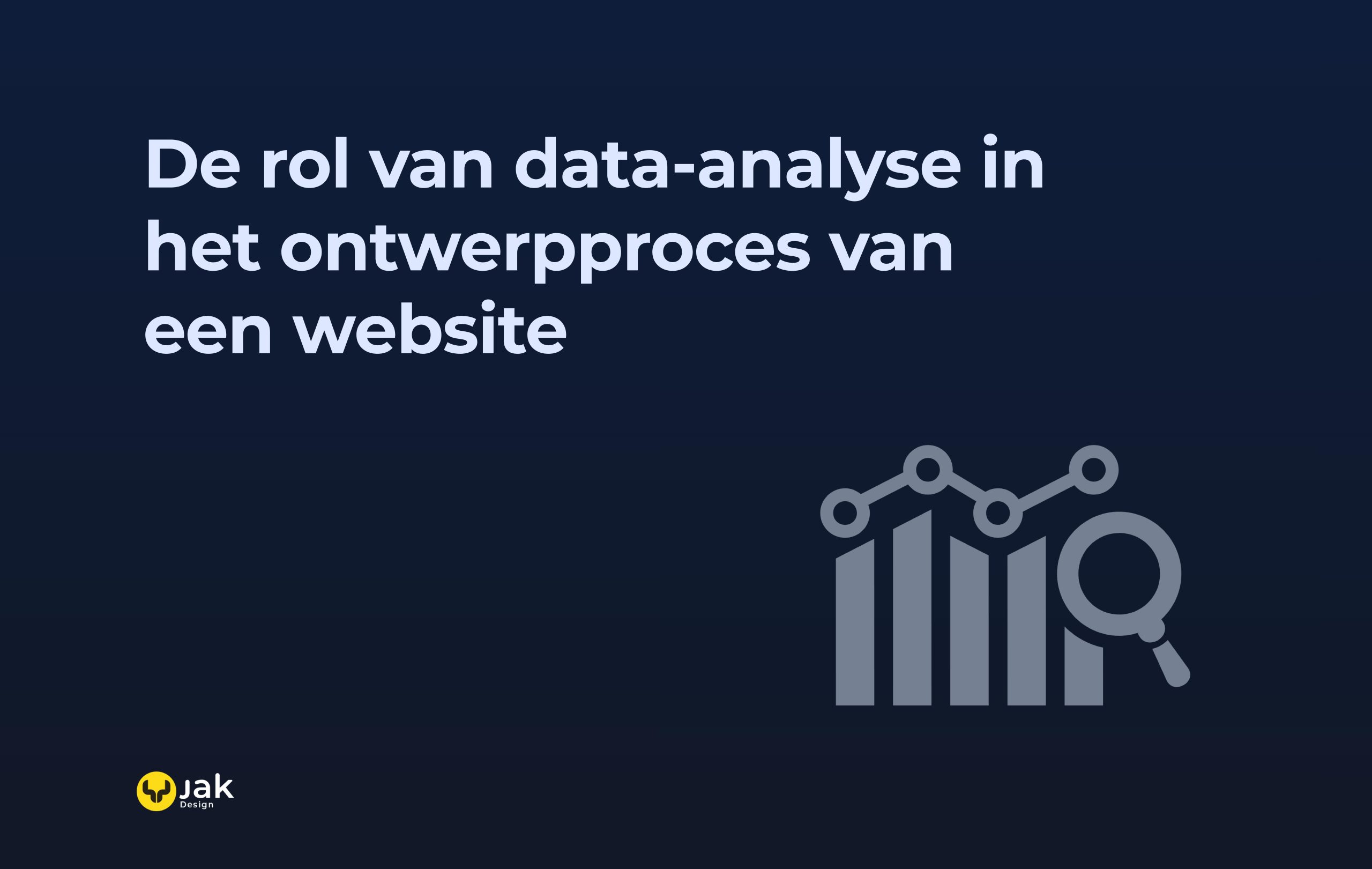 De rol van data-analyse in het ontwerpproces van een website